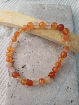 Bracelet Perles -Cornaline-...