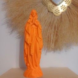 Vierge Sacrée Colorée -Orange-