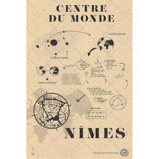 Poster Décoratif New York - Centre Du Monde, 60x90 Cm, Sans Cadre, Pour Décoration Murale Moderne